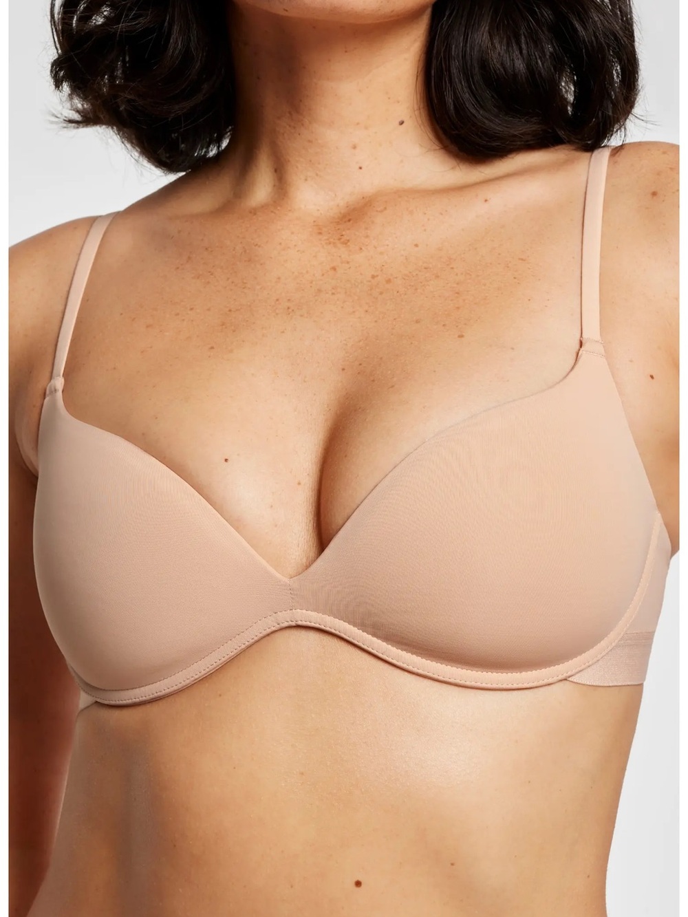 NEW Pepper Zero G Wirefree Lift Up Bra Fawn Nude 38B NWT